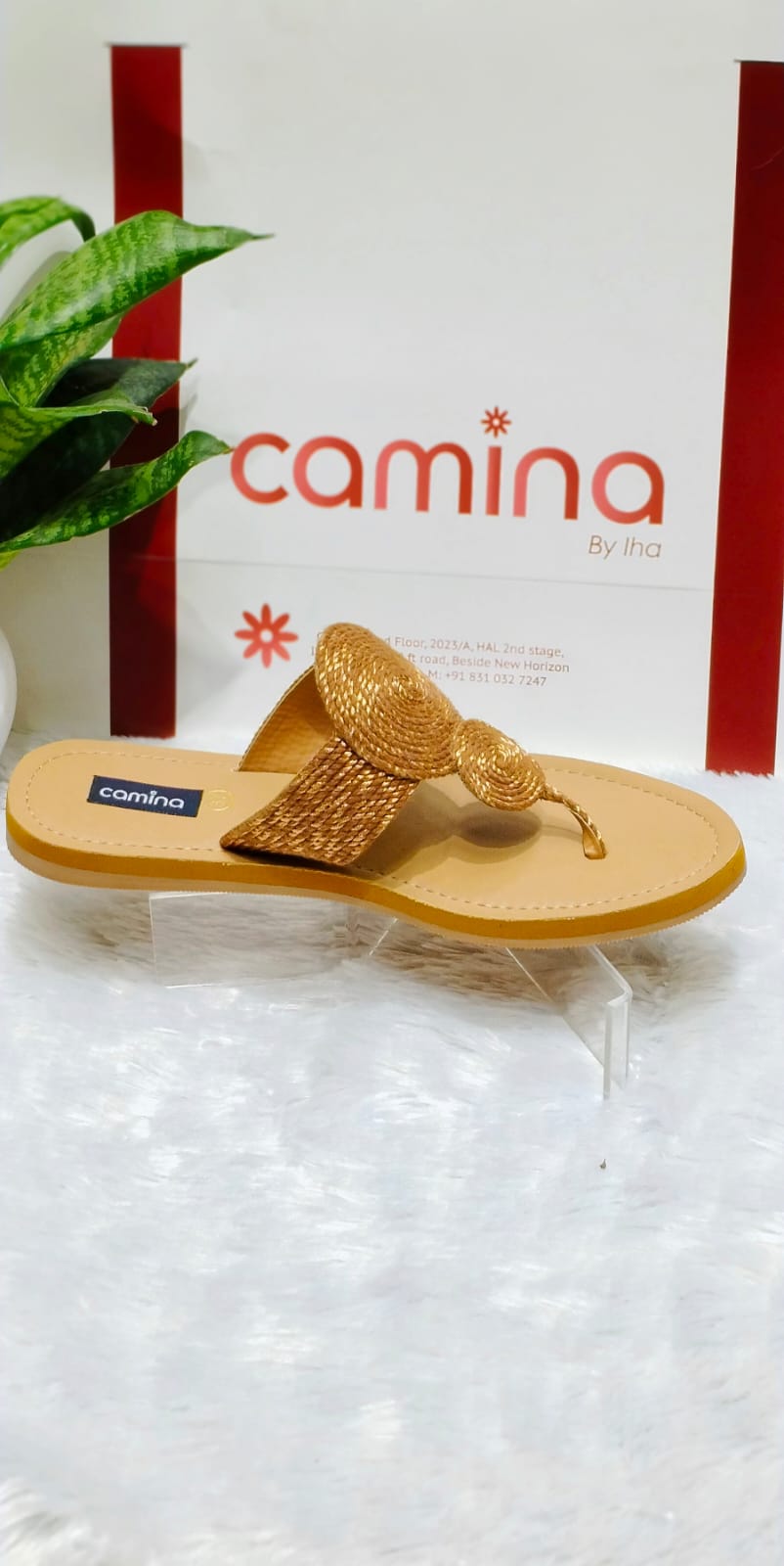 Boho Chic Handcrafted Spiral Rope Open Toe Flats A189