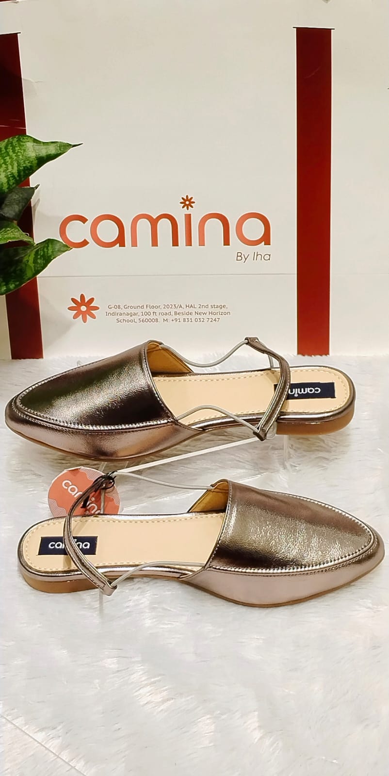 Style Fancy Trending Bellies Sandal Pointed Toe Mules for Women's and Girls A184