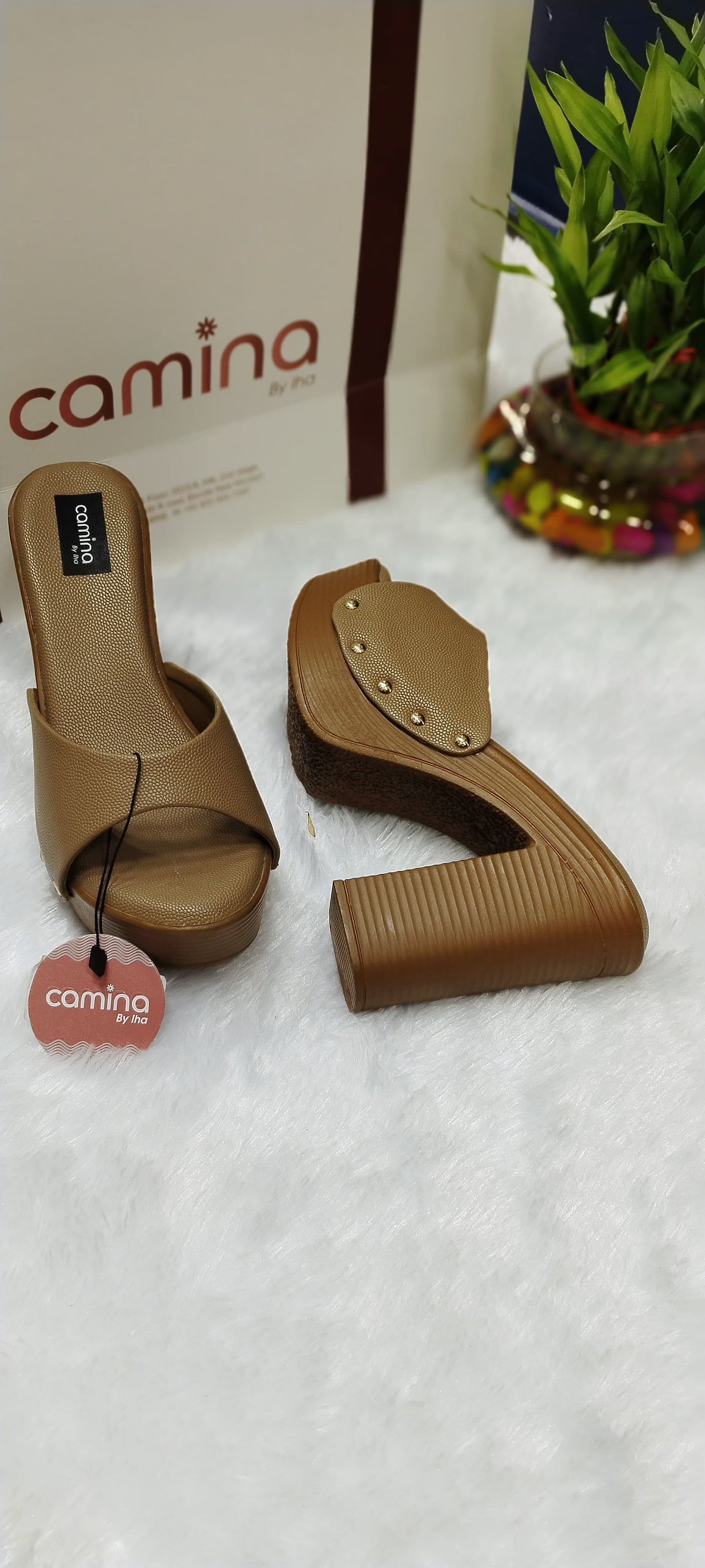 Party Wear High Heel Stylish Block Heels-A11