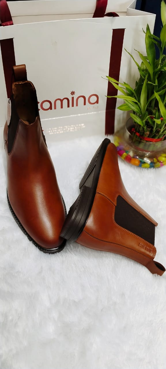 Men Leather Chelsea Boot