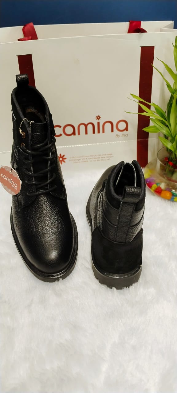 Italian Handcrafted Leather Long Boots for Men