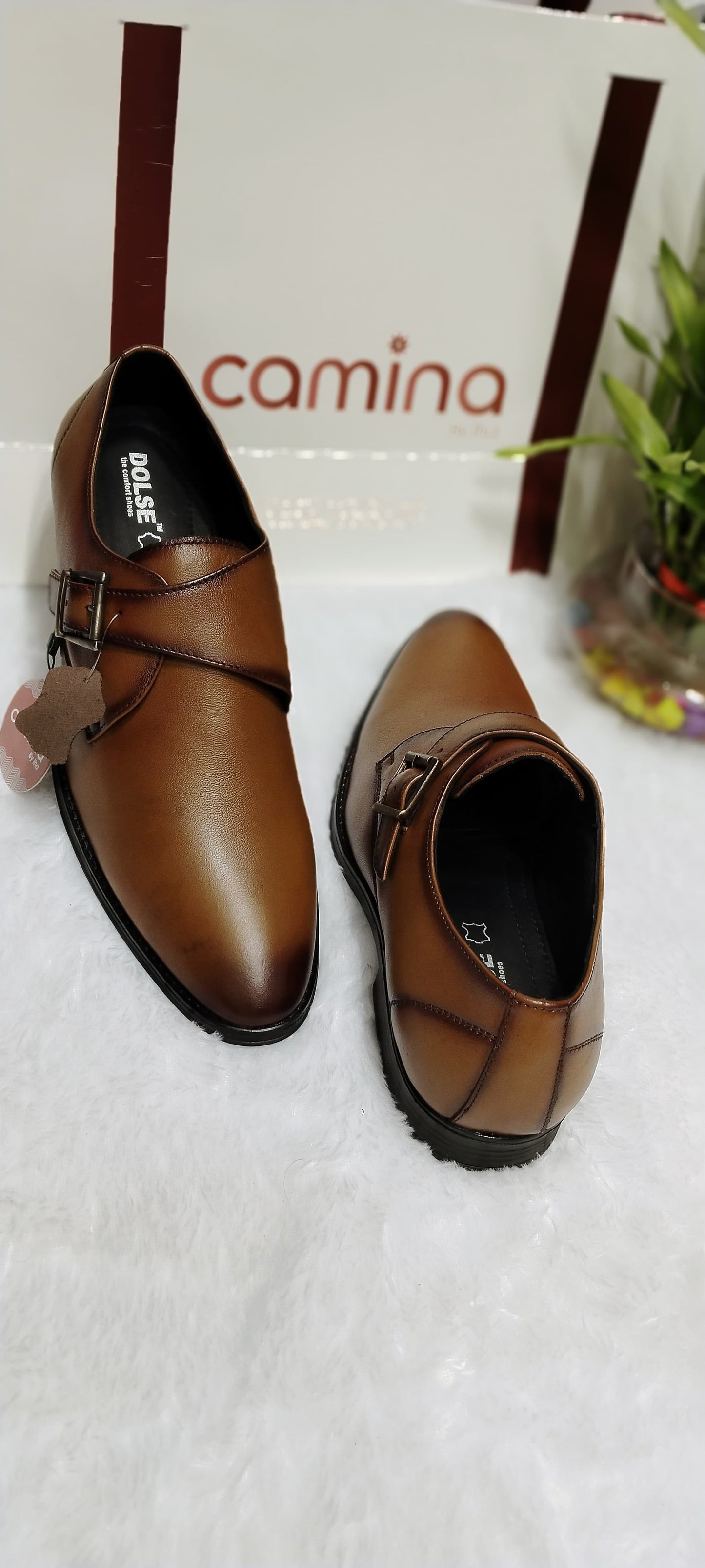 Leather casual monk For Men Casuals For Men