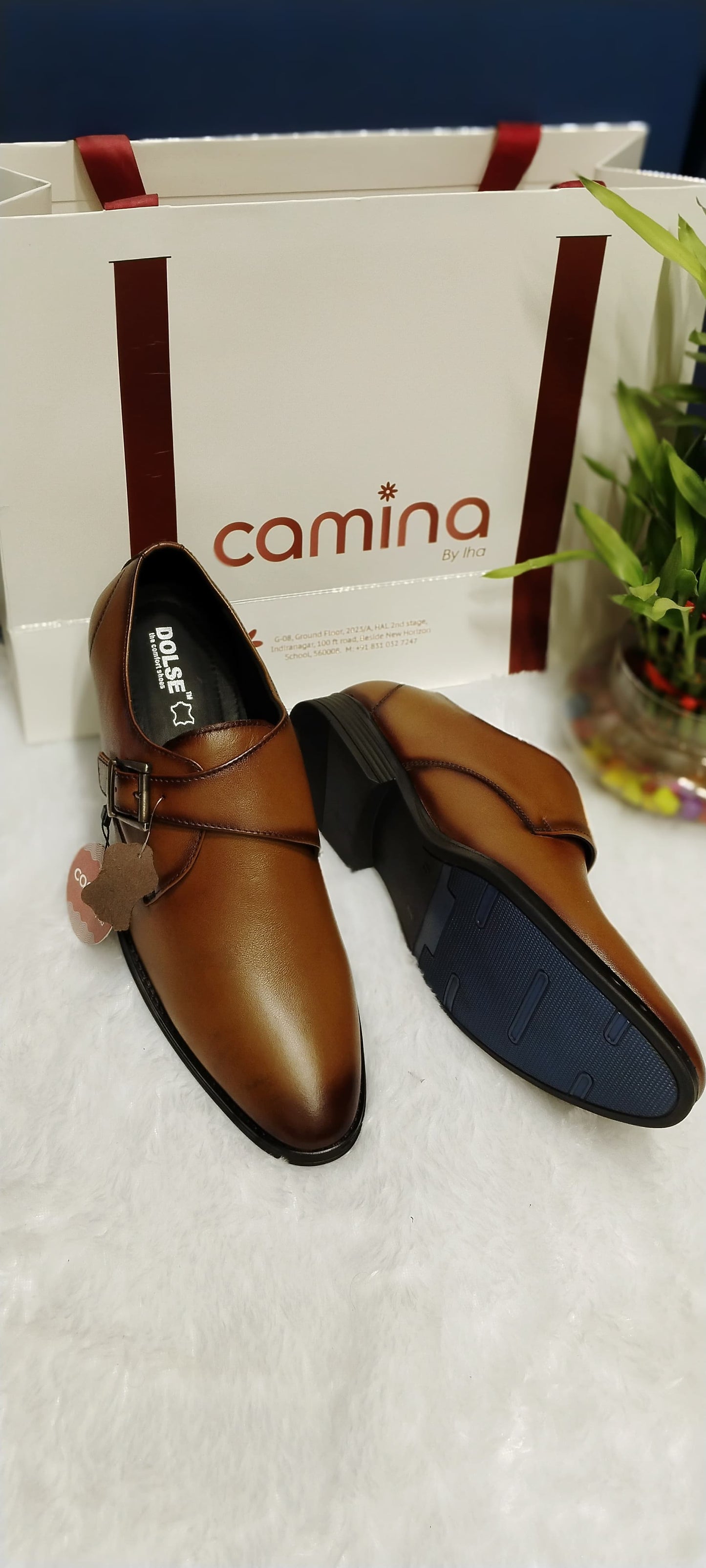 Leather casual monk For Men Casuals For Men
