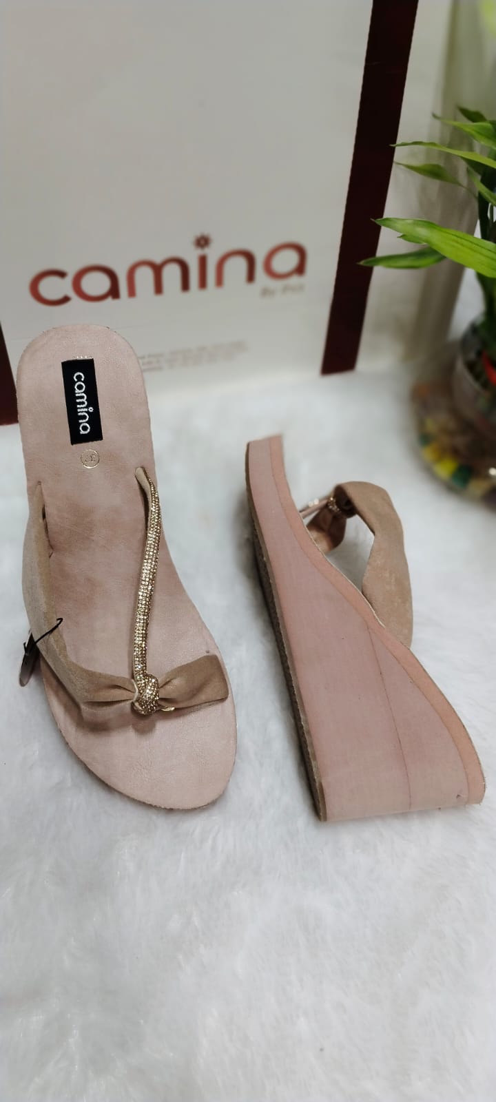 Stylish & Comfortable Ethnic Wedge Heel Sandals for Women & Girls-A162