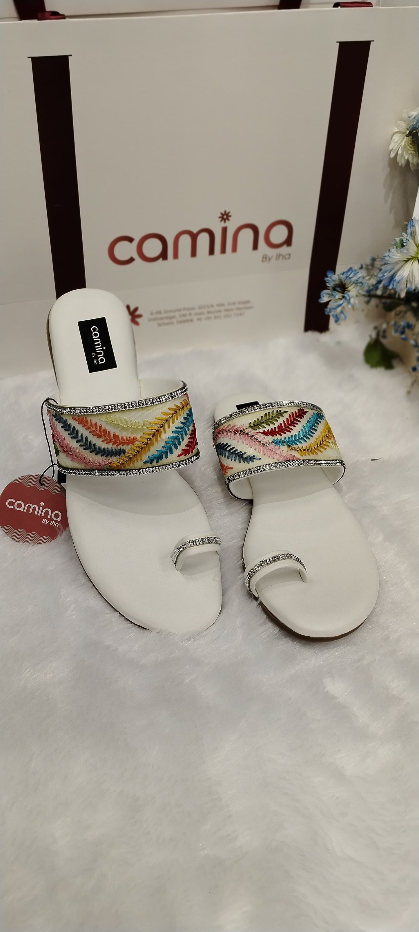 Flat Sandal for Women Stylish Comfortable Slip  Lightweight Sandals-A37