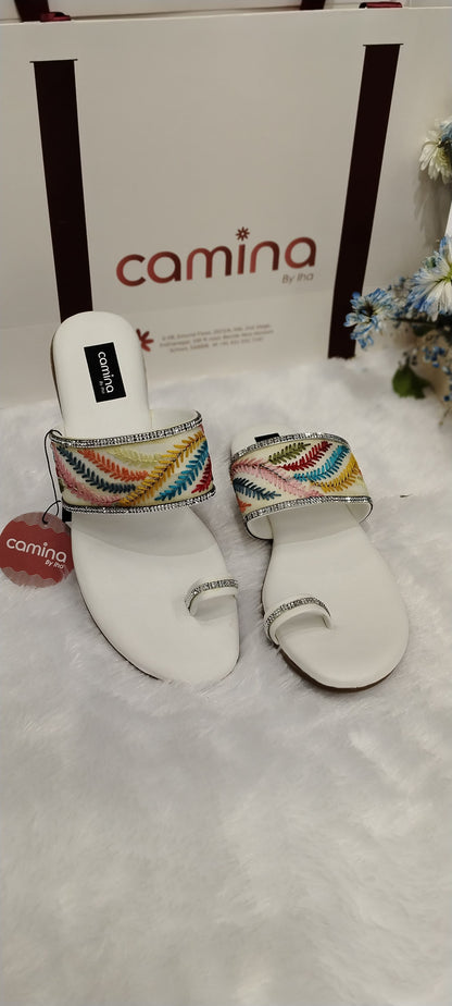 Flat Sandal for Women Stylish Comfortable Slip  Lightweight Sandals-A37