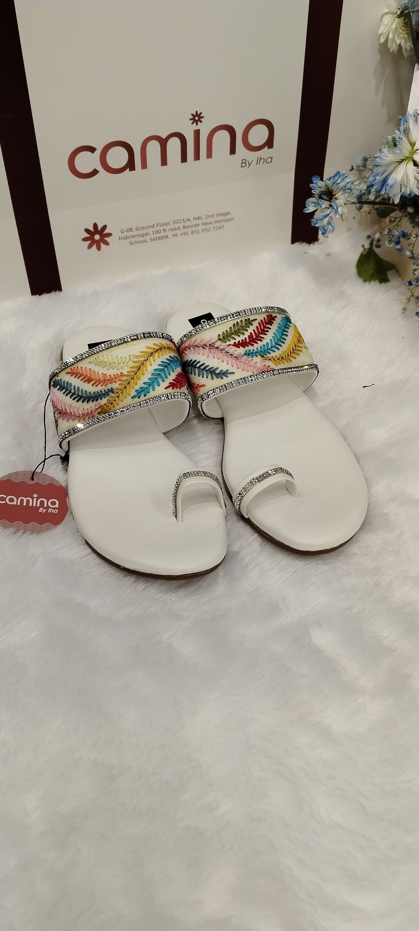 Flat Sandal for Women Stylish Comfortable Slip  Lightweight Sandals-A37