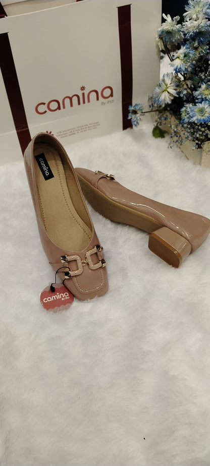 Women Embellished Block Pumps-A04