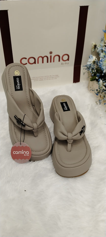 Women Wedges Sandal slip-on-A25