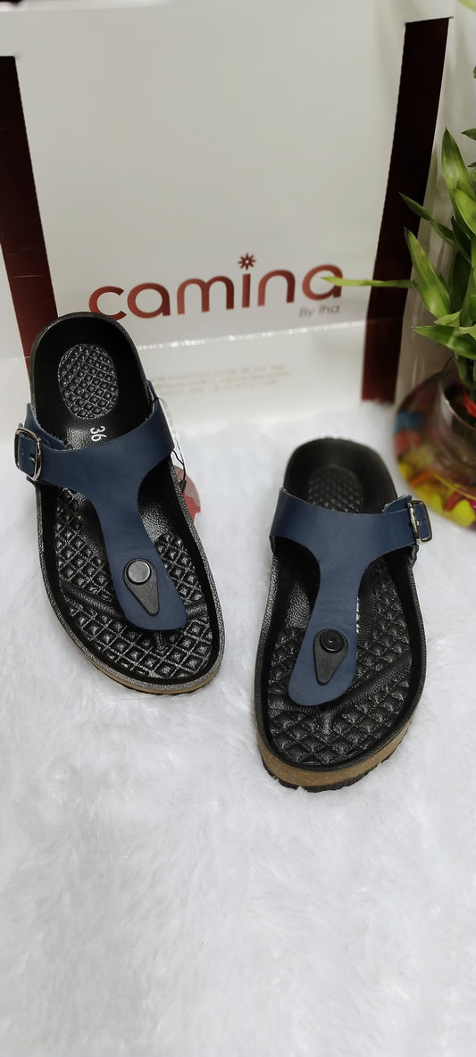 Stylish & Comfortable Blue Toe-Post Sandals-A76