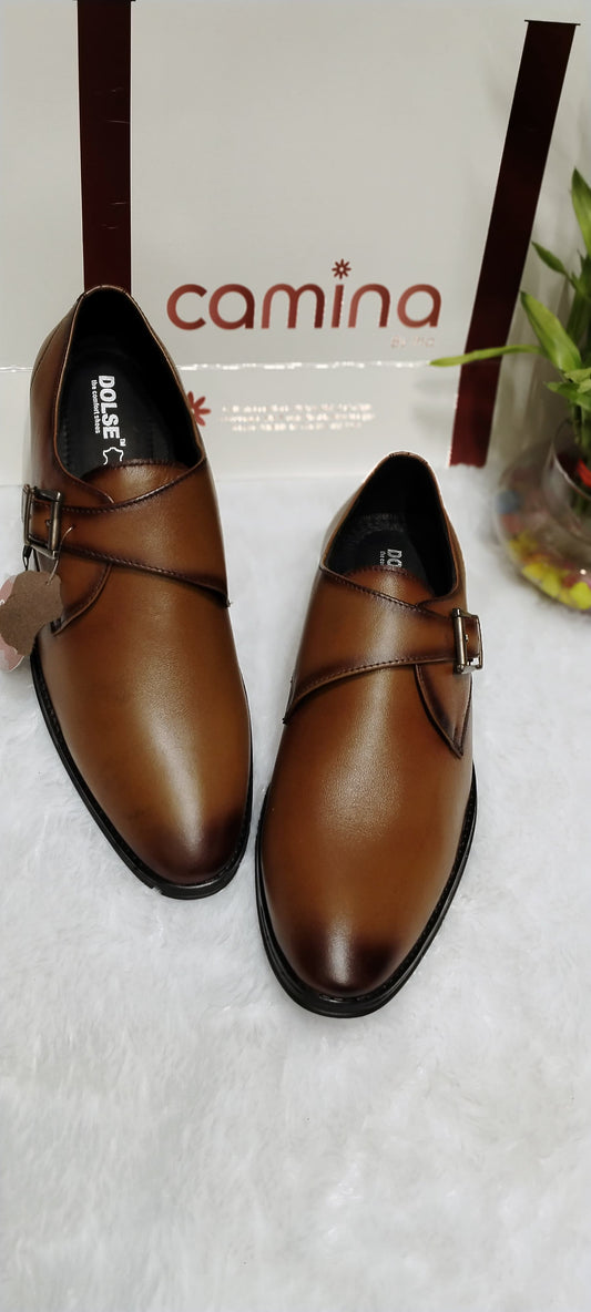 Leather casual monk For Men Casuals For Men