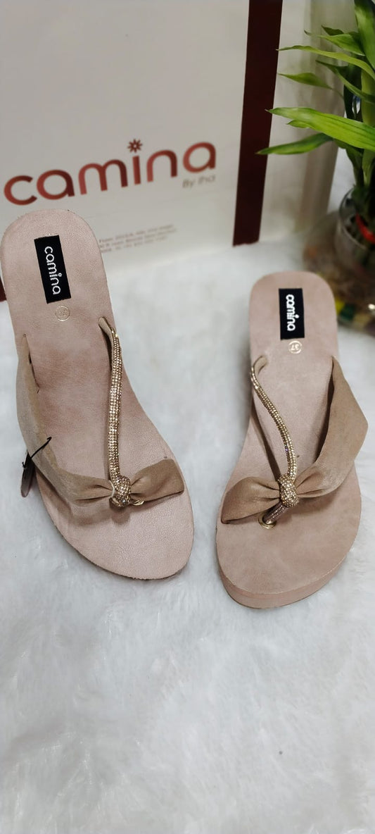 Stylish & Comfortable Ethnic Wedge Heel Sandals for Women & Girls-A162