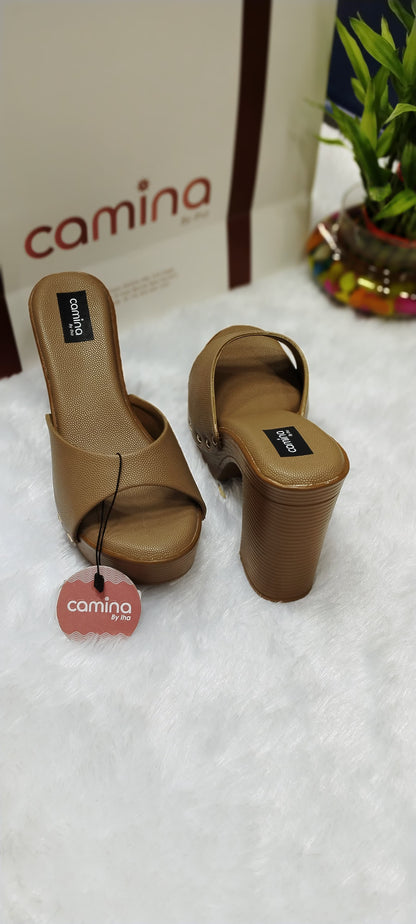 Party Wear High Heel Stylish Block Heels-A11