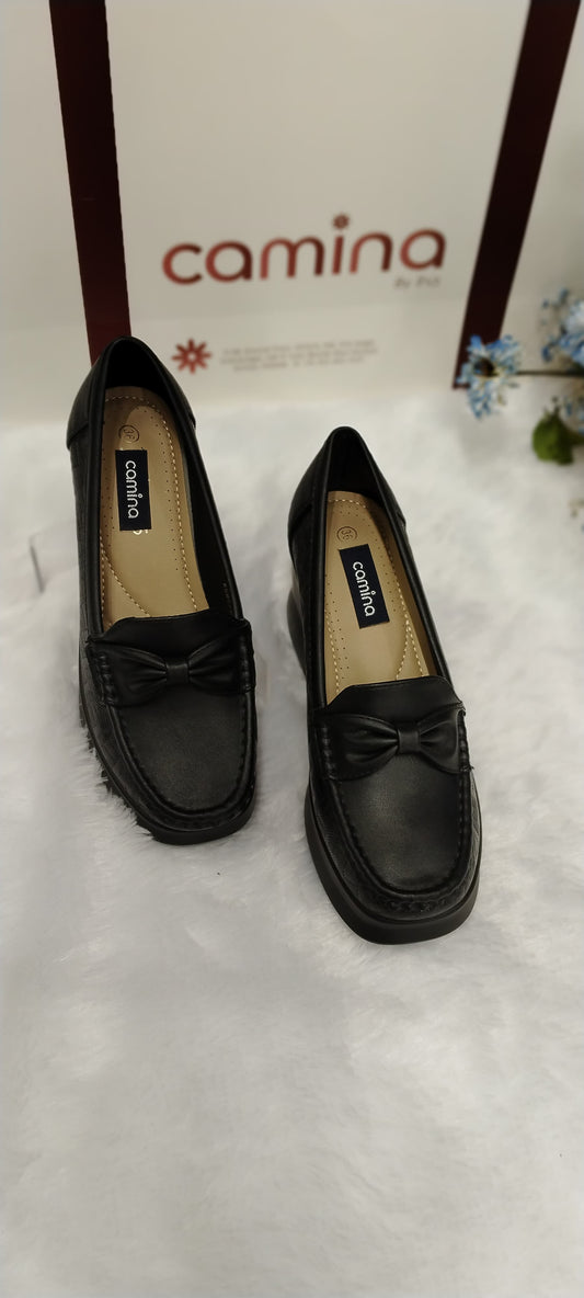 Women Black Casual Loafers shoes-A14