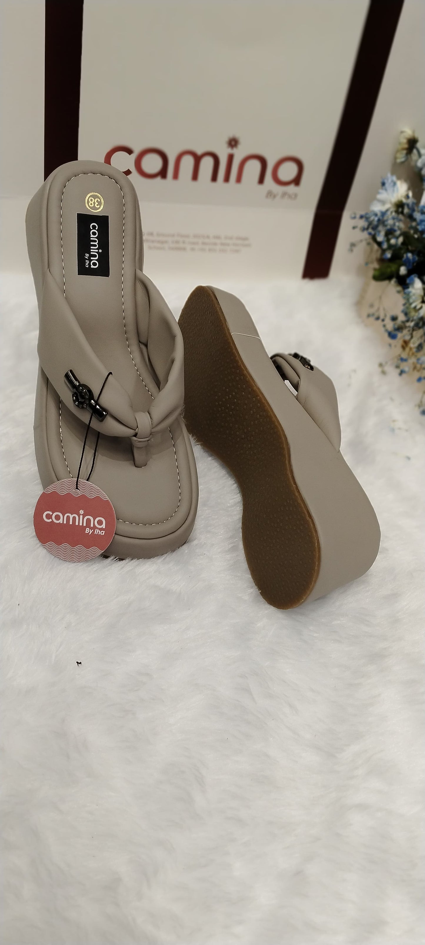 Women Wedges Sandal slip-on-A25