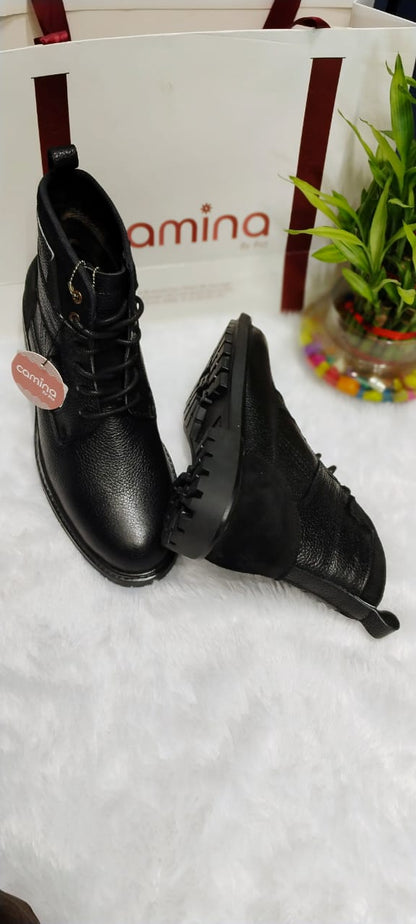 Italian Handcrafted  Leather Long Boots for Men