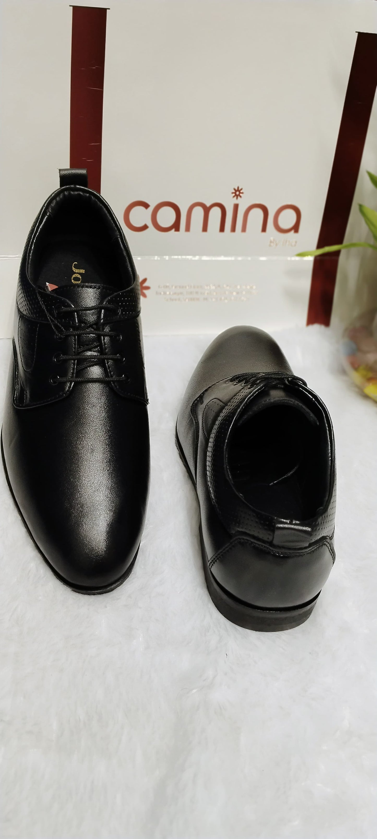BLACK OFFICE WEAR SHOES