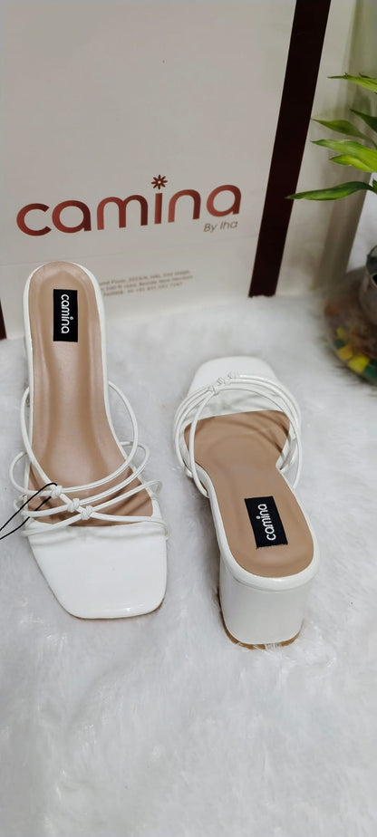 Elegant Women’s Regular Fit Kitten Heel Sandals – Grace & Comfort
