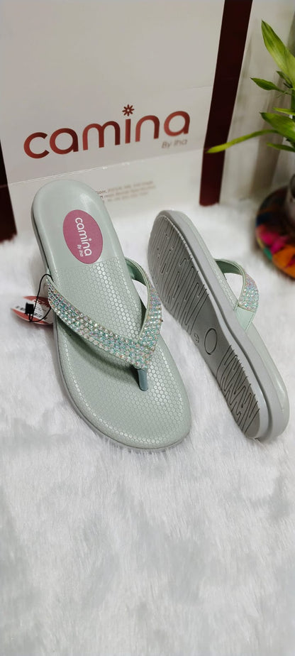 Sparkling Comfort Slip-On Slippers – Stylish & Lightweight Women-A152