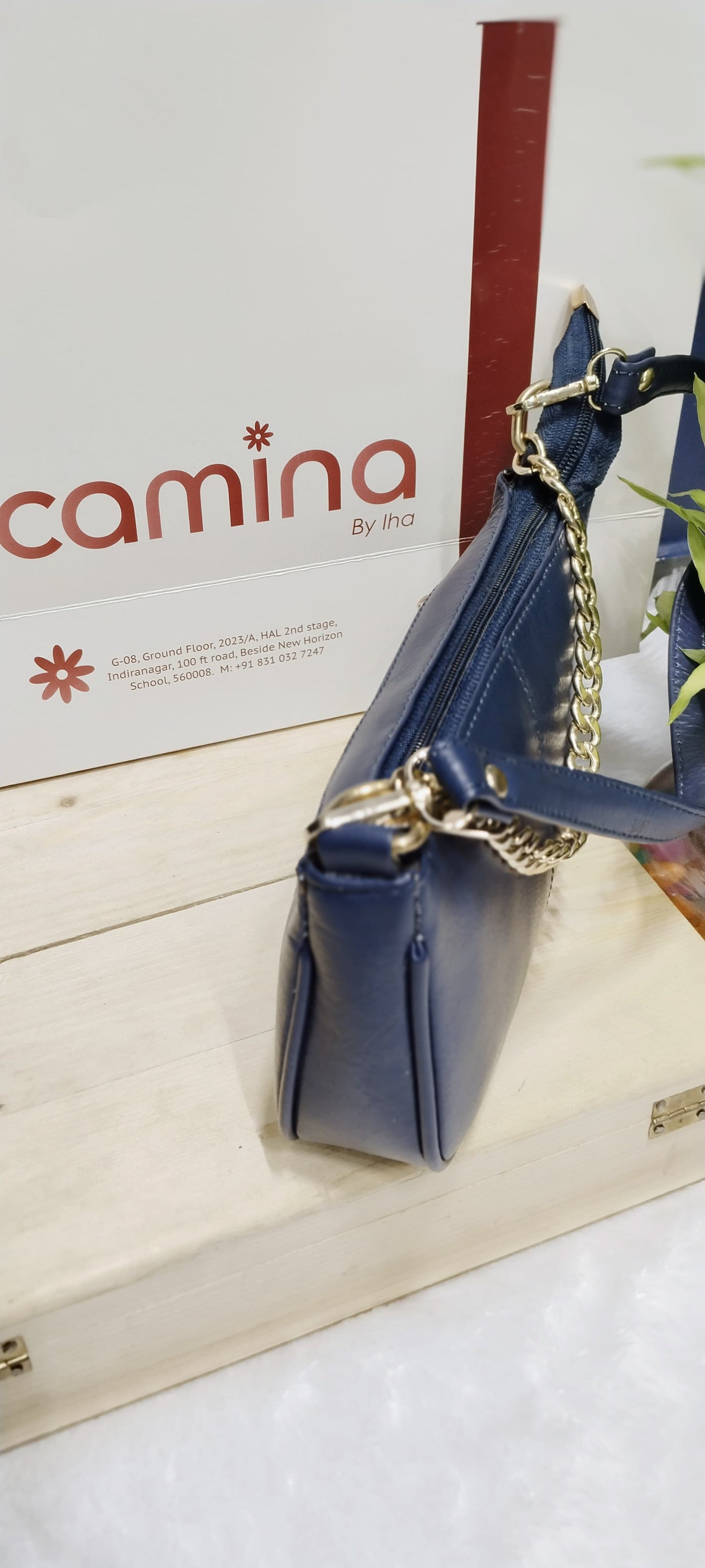 Luxe Elegance Pure Leather Shoulder Bag